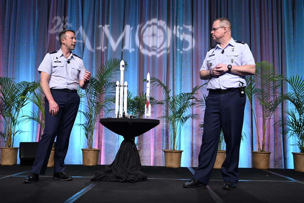 Colonels Roth & Raley present at AMOS 2024