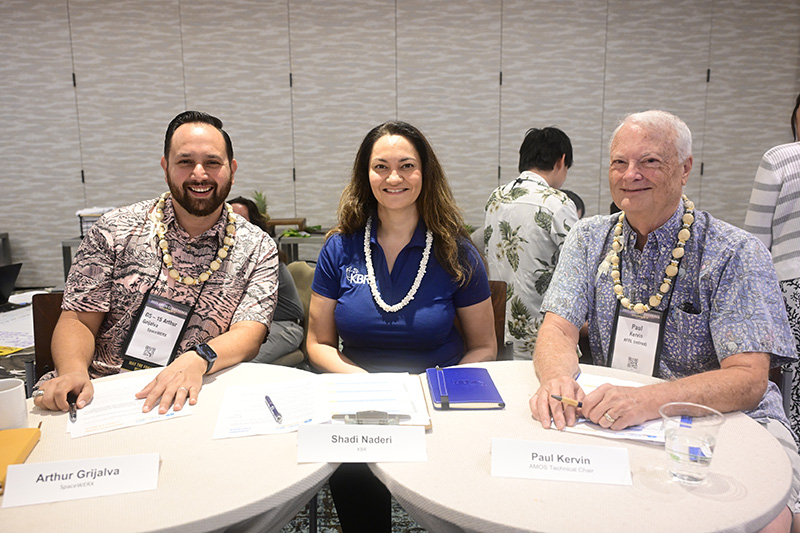 Arthur Grijalva, Shadi Naderi and Paul Kervin, judges of EMER-GEN 2025