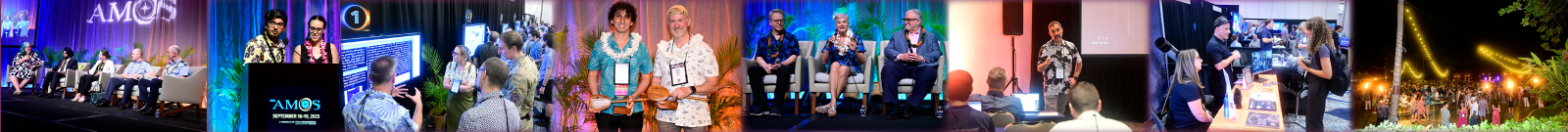 Photo collage of AMOS 2025